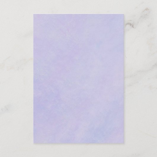 Rustic Wildflower Wedding Informatiekaartje (Achterkant)