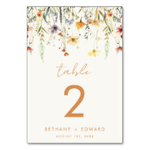 Rustic Wildflower Wedding