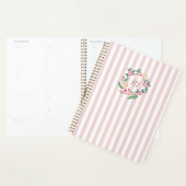 Rustic Wildflowers Krans Monogram Planner (Display)