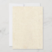 Rustic Windmill Bridal Shower Invitations Kaart (Achterkant)