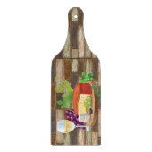 Rustic Wine And Cheese Snijplank (Voorkant)