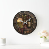 Rustic Wine Cellar Vineyard Winery Decor Grote Klok (Huis)