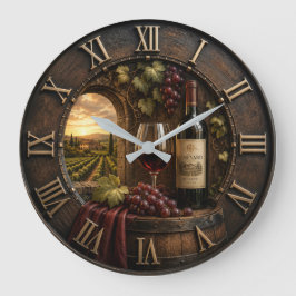 Rustic Wine Cellar Vineyard Winery Decor Grote Klok