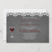 Rustic Winery Wedding Custom Uitnodiging (Voorkant)