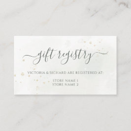 Rustic Winter Berries Pine Cone Greenery Wedding Informatiekaartje