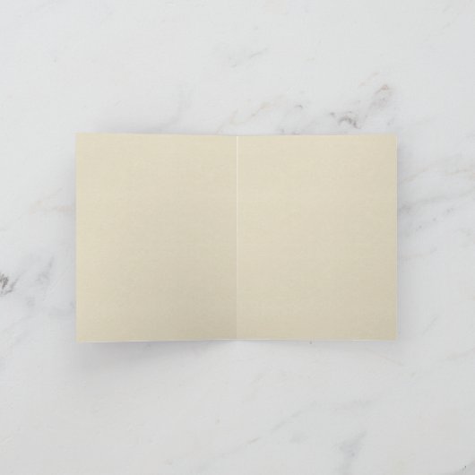 Rustic Winter Holiday Pine Weddenschap Hartelijk d Bedankkaart (Binnen)