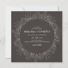 Rustic Winter | Uitnodiging tot weddenschappen op