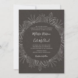 Rustic Winter | Uitnodiging tot weddenschappen op