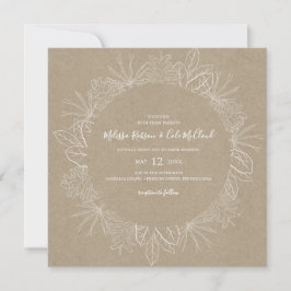 Rustic Winter | Uitnodiging tot weddenschappen op