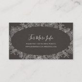 Rustic Winter | Website van het convenant voor ste Informatiekaartje (Voorkant)