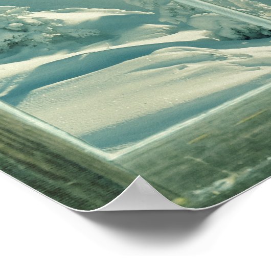 Rustic Winter Window Wonderland Poster (Hoek)