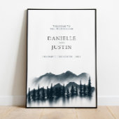 Rustic Winter Wonderland Wedding | Welkom Poster