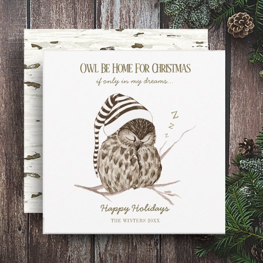 Rustic Winter Woodland | Kaart voor kerstmis bij O