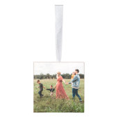 Rustic Winter Wreath Monogram Blush Foto Decoratie (Rechts)