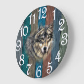 Rustic Wolf Grote Klok (Hoek)