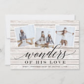 Rustic Wonder | Vakantiefoto Collage Kaart (Voorkant)