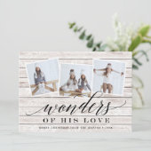 Rustic Wonder | Vakantiefoto Collage Kaart (Staand voorkant)