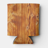 Rustic Wood Achtergrondfoto Blikjeskoeler (Voorkant)