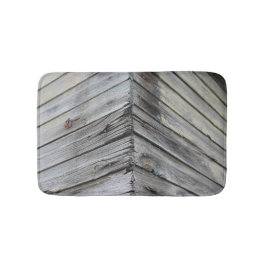 Rustic Wood Badmat