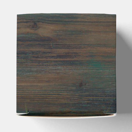 Rustic Wood Bedankt voor het huwelijk Bedankdoosjes (Bovenkant)