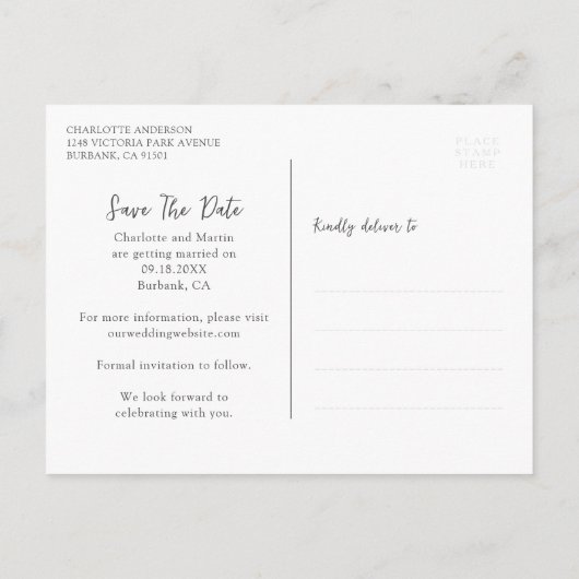 Rustic Wood Blauwgroen Mason Jar Wedding Save the  Aankondigingskaart (Achterkant)