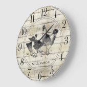 Rustic Wood Boerderij House Familienaam Grote Klok (Hoek)