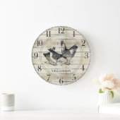 Rustic Wood Boerderij House Familienaam Grote Klok (Huis)