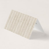 Rustic Wood & Bohemen Waterverf Floral bedankt Kaart (Achterkant)