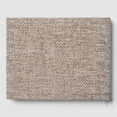 Rustic Wood Burlap Red Buffalo Pset Beer Paw Gastenboek (Achterkant)