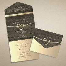 Rustic Wood Calligraphy Wedding