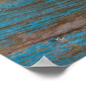 Rustic Wood Carved Michigan State Poster (Hoek)