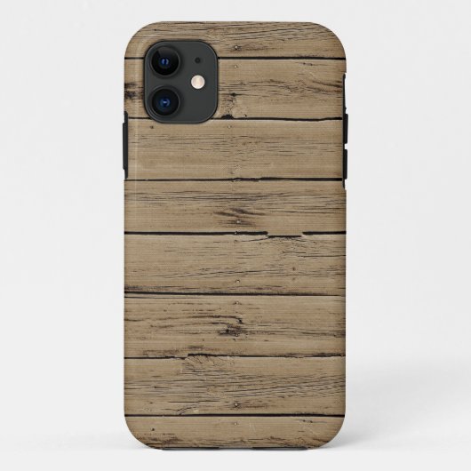 Rustic Wood Case-Mate iPhone Case (Achterkant)