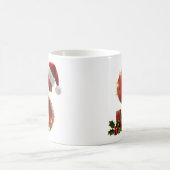 Rustic Wood Christmas Letter S String Lights Koffiemok (Center)