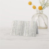 Rustic Wood Cross Eerste Communie - Plaats Kaart Plaatskaartje (Achterkant)