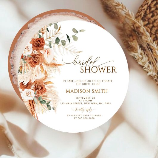 Rustic Wood Cut Grain Vrijgezellenfeest Kaart