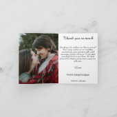 Rustic Wood Diamant Laurier 20ste Jubileum Bedankkaart (Binnen)