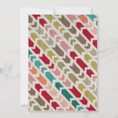 Rustic Wood en Arrow Bridal Shower Invitations Kaart (Achterkant)