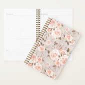 Rustic Wood en  Rozen Romantic Shabby Chic Planner (Display)