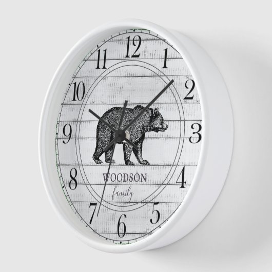 Rustic Wood Familienaam Walking Beer (Hoek)