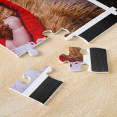 Rustic Wood Family 6 Foto Collage Legpuzzel (Zijkant)