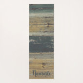 Rustic Wood Farmhouse Charm Yogamat (Achterkant)