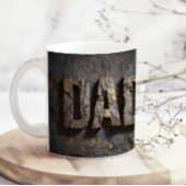 Rustic Wood Fathers Day Dad Coffee Mug Koffiemok