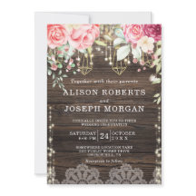 Rustic Wood Floral String-lampjes Weddenschap