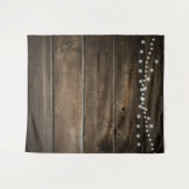 Rustic Wood Foto getextureerd Weddenschap Wandkleed (Voorkant (horizontaal))