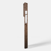 Rustic Wood Funny Pink Pickleball Case-Mate iPhone Case (Achterkant / Links)