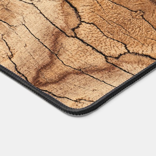 Rustic Wood Grain Bureaumat (Hoek)