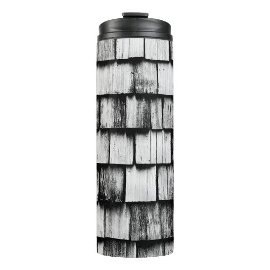 Rustic Wood Grain Thermosbeker (Voorkant)