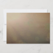 Rustic Wood Heart Tree Country Wedding Uitnodiging (Achterkant)