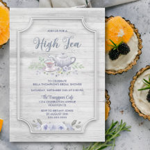 Rustic Wood High Tea Vrijgezellenfeest