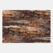 Rustic Wood Inpakpapier Vel (Voorkant)